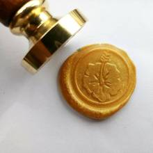 Hibiscus flowers Wax Seal Stamp/plant Wax Stamp Kit /Cactus Wax Stamp/Wax sealing kit/wedding invitation wax seal stamp 2024 - buy cheap