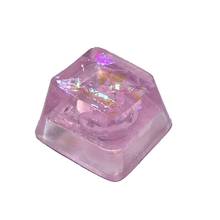 Handmade Customized OEM R4 Profile Resin Keycap Keyboard RGB Translucent Keycap 2024 - buy cheap