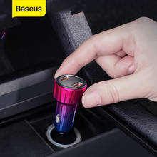 Baseus Dual Usb Car Charger QC 3.0 4.0 Quick Charge 6A Mobile Phone Charger Car Charging PD 3.0 Cigarette Lighter Wholesale 2024 - buy cheap