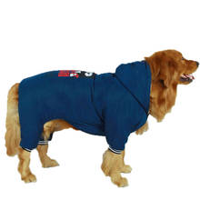 Grande roupa do cão de inverno grande traje do cão outfit golden retriever labrador dobermann roupas macacão cachorro quente casaco 2024 - compre barato