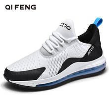Zapatillas de correr para Hombre, deportivas de malla de aire, color blanco, ligeras, color negro, color rojo 2024 - compra barato