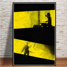 Pintura en lienzo de la banda de música Twenty One Pilots, carteles artísticos e impresiones, imágenes de pared para decoración de sala de estar, decoración del hogar, Plakat 2024 - compra barato