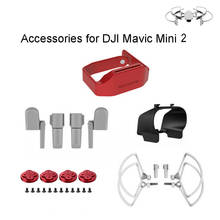 Dji mavic mini 2 tampa protetora de hélice, capa de motor de trem de pouso de hélice, capa de lente para mavic mini 2 2024 - compre barato