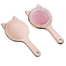 1PC Hair Comb Care Brush Massage Cat Ear Design Antistatic Hair Comb DIY Home Promote Head Blood Circulation Hair Styling Tool 2024 - buy cheap