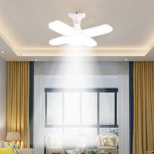Lámpara de techo plegable para garaje, bombilla LED E27 de 60W, sin parpadeo, 85-265v, ángulo ajustable de 360 grados, luces colgantes 2024 - compra barato