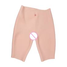 Fifth cropped silicone vagina realista calcinha shemale crossdresser buceta transgênero falso sexo realçador hip 1g 2024 - compre barato