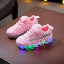 2019 Kids Shoes Children Kid Baby Girls Led Luminous Sport Run Sneakers Shoes Kids shoes For Girls Breathable New Sport Shoes #5 2024 - buy cheap