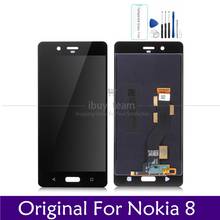 Original Screen For Nokia 8 LCD Display Touch Screen Panel 5.3" For Nokia8 LCD Digitizer Assembly Replacement Spare Repair Parts 2024 - buy cheap