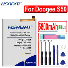 HSABAT 5800mAh Battery for Doogee S50 Replacement Accessory Accumulators 2024 - buy cheap