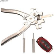 Jingyuqin Folding Split Pin Clamp Remote Car Key Blank Disassembly Pliers Flip Key Remover Fixing Locksmith Kit Tool Peg Install 2024 - buy cheap