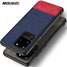 Funda trasera a prueba de golpes para Samsung S20 Plus, cubierta de tela de silicona suave con borde protector para Samsung S20 Ultra 2024 - compra barato