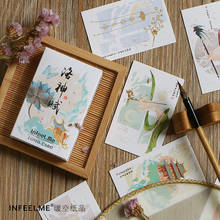 28 листов/набор, древняя мифология, Luo Shen Fu Lomo Card, мультяшная мини-открытка, открытка, рождественские подарки 2024 - купить недорого
