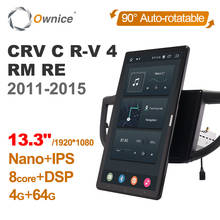 Rádio automotivo ownice, android 1920, 1080*10.0, para honda crl6, emissor de áudio e vídeo, 4 rm e 2011 a 2015 2024 - compre barato