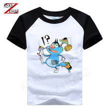New Short Sleeve T-shirt For Boys Oggy And Cockroaches Summer T-shirt For Boys And Girls Short Sleeve T-shirt 2020 Summer 2024 - buy cheap