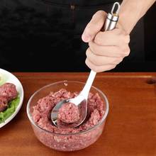 Антипригарный креативный Meatball чайник из нержавеющей стали кухонная форма для фарша ложка кухонный гаджет для мяса кухонные инструменты 1 шт. 2024 - купить недорого
