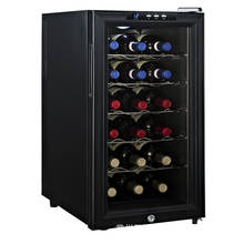 Constant temperature wine cooler home 18 sticks wine  cabinet cooler wine cooler single temperature wine cooler 2024 - buy cheap