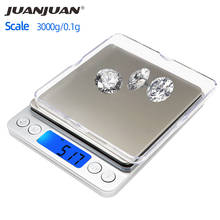 3kg 0.1g Electronic LCD Display Mini  Digital Jewelry Scale Weighing Scale Weight Scales Balance 20%OFF 2024 - buy cheap