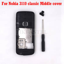 HKFASTEL-carcasa para Nokia 3110c 3110 Classic 3109c 3109, cubierta media de teléfono móvil, sin teclado 2024 - compra barato
