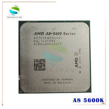 Четырехъядерный процессор AMD A8 5600K A8 5600 A8-5600K 3,6 ГГц AD560KWOA44HJ 100 Вт HD 7560D FM2 2024 - купить недорого