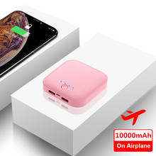 10000mAh Power Bank Portable External Phone Charger Powerbank For iPhone 12 X XR XS  8 Samsung S10 Huawei Xiaomi Poverbank 2024 - buy cheap