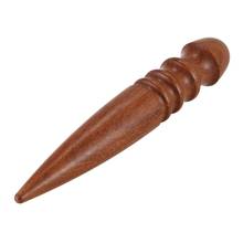 Leather craft Wooden Stick Leather Edge Burnisher Polisher Polishing Tool Red 2024 - buy cheap