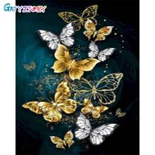 GATYZTORY Full Square&Round Diamond Painting Butterfly 5D Diamond Embroidery Mosaic Cross Stitch Home Decor Gift 2024 - buy cheap