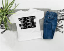 Camiseta baby alive da mama não é uma mulher, fashion para levar a casa da mamãe, meninos, camiseta de bebê para meninos 2024 - compre barato