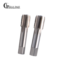 GULING HSSE Long Shank Straight Slotted Wire Taps NPT 1/8-28X100L 1/8-27X100L Straight Slot Tap With Extended Pipe Thread 100MM 2024 - buy cheap