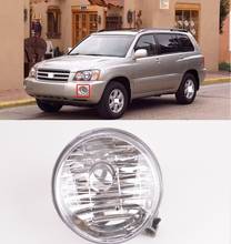 CAPQX 1 шт., дневные ходовые огни для Toyota high Lander KLUGER 2001 2002 2003, дневные ходовые огни, дневный светильник DRL, передний бампер, противотуманный светильник, лампа для вождения 2024 - купить недорого
