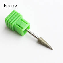 ERUIKA 1PC Diamond Bullet Sharp Bur Nail Drill Bit Electric Mills For Nail Cutter Manicure Machine For Manicure And Pedicure 2024 - buy cheap