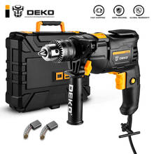 DEKO New DKIDZ Series 220V Impact Drill 2 Functions Electric Rotary Hammer Drill Screwdriver Power Tools Electric Tools 2024 - buy cheap
