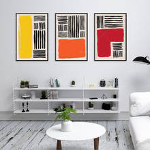 Conjunto de 3 impresiones de arte abstracto para pared, conjunto de 3 impresiones de arte bohemio para pared de galería, póster moderno, color Beige 2024 - compra barato