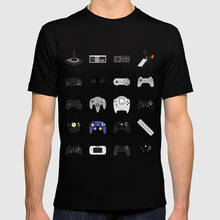 Camiseta de la evolución de la consola para videojuegos, Retro, Vintage, retroging, Geek Pop Culture, 70s, 80s, 90s 2024 - compra barato