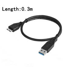 USB 3.0 Cable For SEAGATE BACKUP PLUS SLIM Portable External Hard Drive Micro USB high quality wholesale Black 2024 - buy cheap