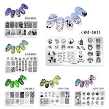 1Pc Nail Stamping Plates Lace Flower Animal Geometry Pattern Nail Art Stamp Stamping Template Image Plate Stencil Manicure Tools 2024 - buy cheap