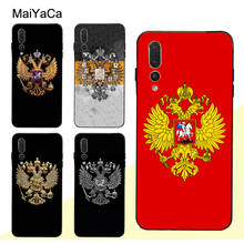 MaiYaCa-funda con bandera del escudo ruso para Huawei P30 Pro, P40, P10, P20 Lite, Mate 20, 30, 10 Lite, P Smart 2019 Z 2024 - compra barato