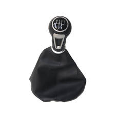 5 speed Leather Car Shift Gear Knob Lever Gaitor Boot Cover For Seat Leon 2000 2001 Toledo 1999 2000 2001 Auto Accessories 2024 - buy cheap