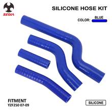 Motorcycle Silicone Radiator Hose Silicone Coolant Hose Kit For YAMAHA YZ250F YZF250 YZ 250F YZF 250 2007 2008 2009 07 08 09 2024 - buy cheap