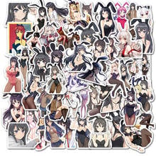 10/30/50PCS Anime Hentai Sexy Pinup Bunny Girl Waifu Stickers Laptop Bike Luggage Phone Guitar Decal Waterproof Sticker Kid Toys 2024 - buy cheap