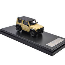 Modelo de coche SUV Suzuki Jimny de aleación a escala 1/64, vehículo de Metal, juguetes, exhibición de simulación para regalo coleccionable, recuerdo 2024 - compra barato