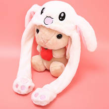 Baby Toy Hat Attractive Kids Cuddly Moving Ear Rabbit Hat Dance Plush Toy Children Gift 2024 - buy cheap