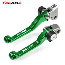 Palanca pivotante de aluminio CNC para Motocross, palancas de embrague de freno para motocicleta KAWASAKI KX450F 2013-2018 2014 2015 2024 - compra barato