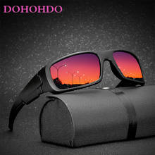 DOHOHDO New Arrival Italian Design Sunglasses Men Polarized Women Fashion Eye Protection UV400 Black Night Vision Glasses Gafas 2024 - buy cheap
