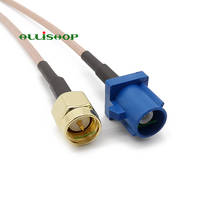 Fakra C Male to SMA Male Plug GPS Antenna Double Shield RF Coaxial Cable SMA to Fakra C RG316D Connector 7-50cm 2024 - buy cheap