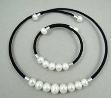 Natural Quartz crystal Freshwater Pearl 100% Real Pearl White Pearls Jewelry making Bracelet necklace 2024 - buy cheap