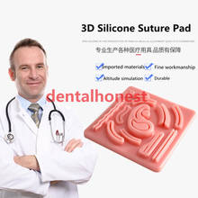 Simulador de sutura laparoscópico 3d, modelo de ensino, módulo de prática de sutura, almofada de silicone 2024 - compre barato