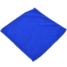 Pano de lavagem absorvente azul 25x25cm, 5 peças, pano de microfibra para carro, cuidados com o automóvel, acessório de carro para moto 2024 - compre barato
