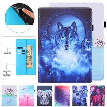 Tablet Cover For Lenovo Tab M10 tb x505x x505l x505f Case Lovely Unicorn Flamingo Wolf Flip Cover For Lenovo M10 tb-x605f/l Case 2024 - buy cheap