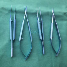 Tlloy-instrumentos quirúrgicos de titanio, instrumentos odontológicos, microquirúrgicos, tijeras de 11,5 cm y pinzas 2024 - compra barato