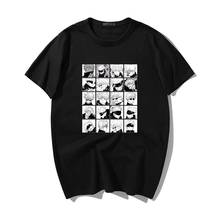 Camiseta de Anime Jujutsu Kaisen para hombre, camisa de Gojo Satoru de dibujos animados japoneses, de Manga gótica, holgada, Unisex, Harajuku, Punk, fresca 2024 - compra barato